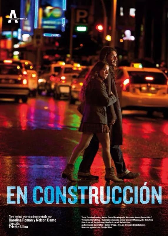 Cartel de En construcción.