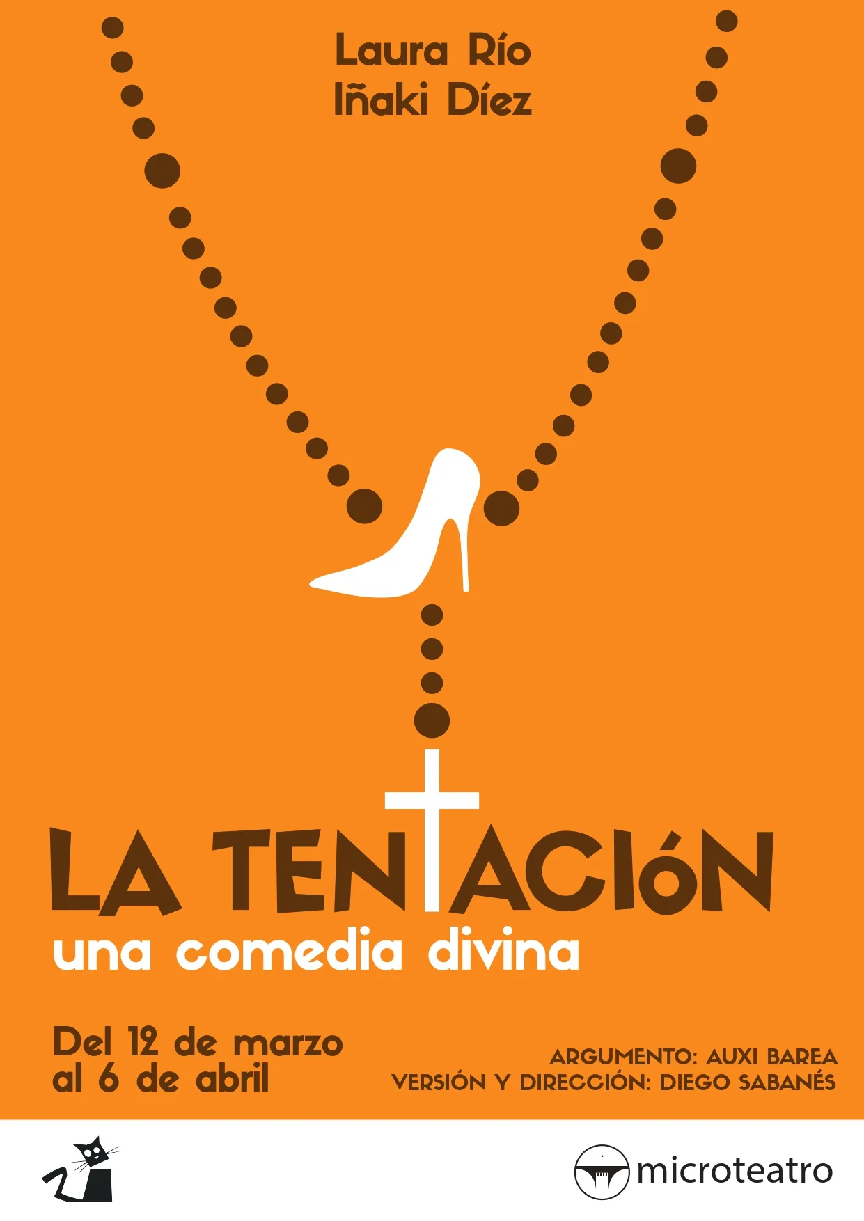 Cartel de La tentación.