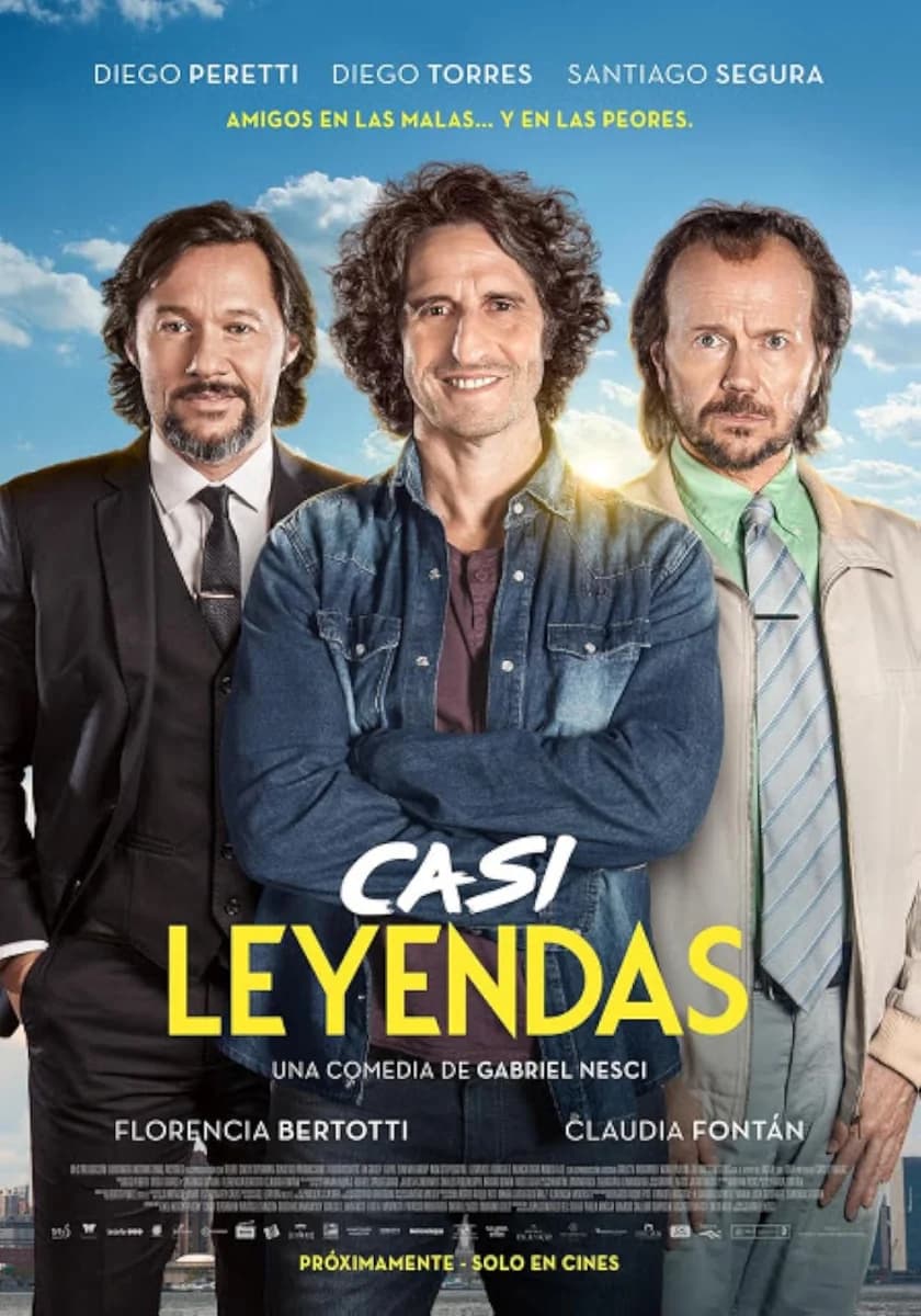 Cartel de Casi leyendas.