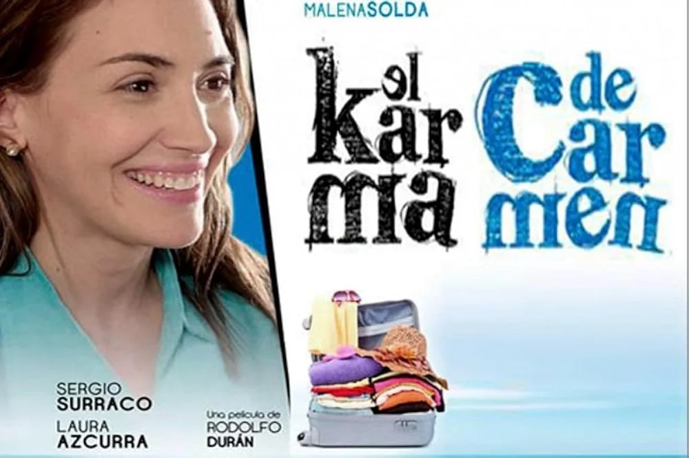 Cartel de El Karma de Carmen.