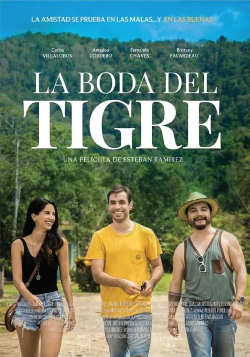 Cartel de La boda del tigre.