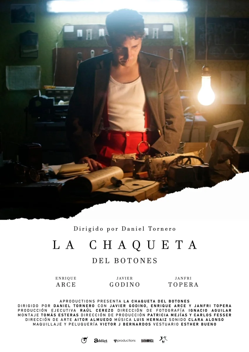 Cartel de La chaqueta del botones.