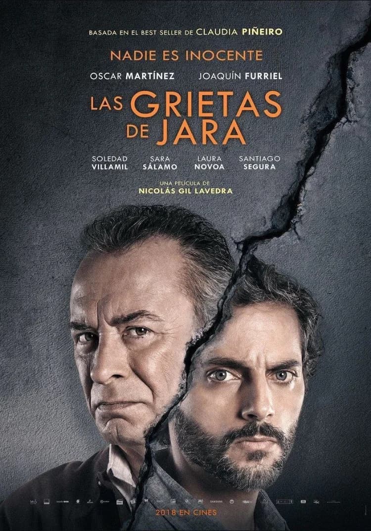 Cartel de Las grietas de Jara.